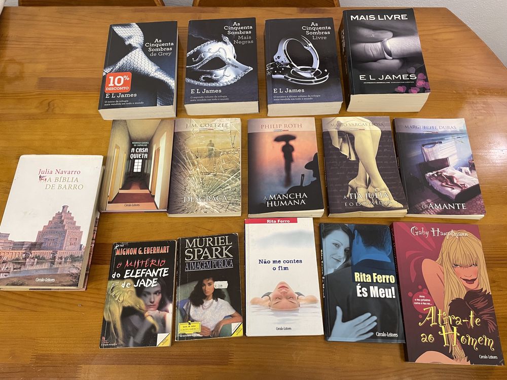 Livros diversos, idioma Português