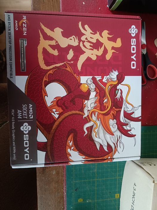 Материнская плата SOYO B450 M новая