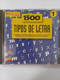CD 1500 Tipos de Letra