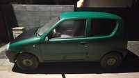 Fiat Seicento piękne, zielone, niesprawne