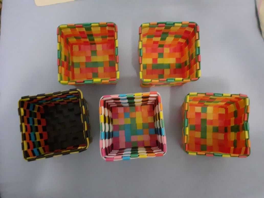 Conjunto de 5 caixinhas de organização