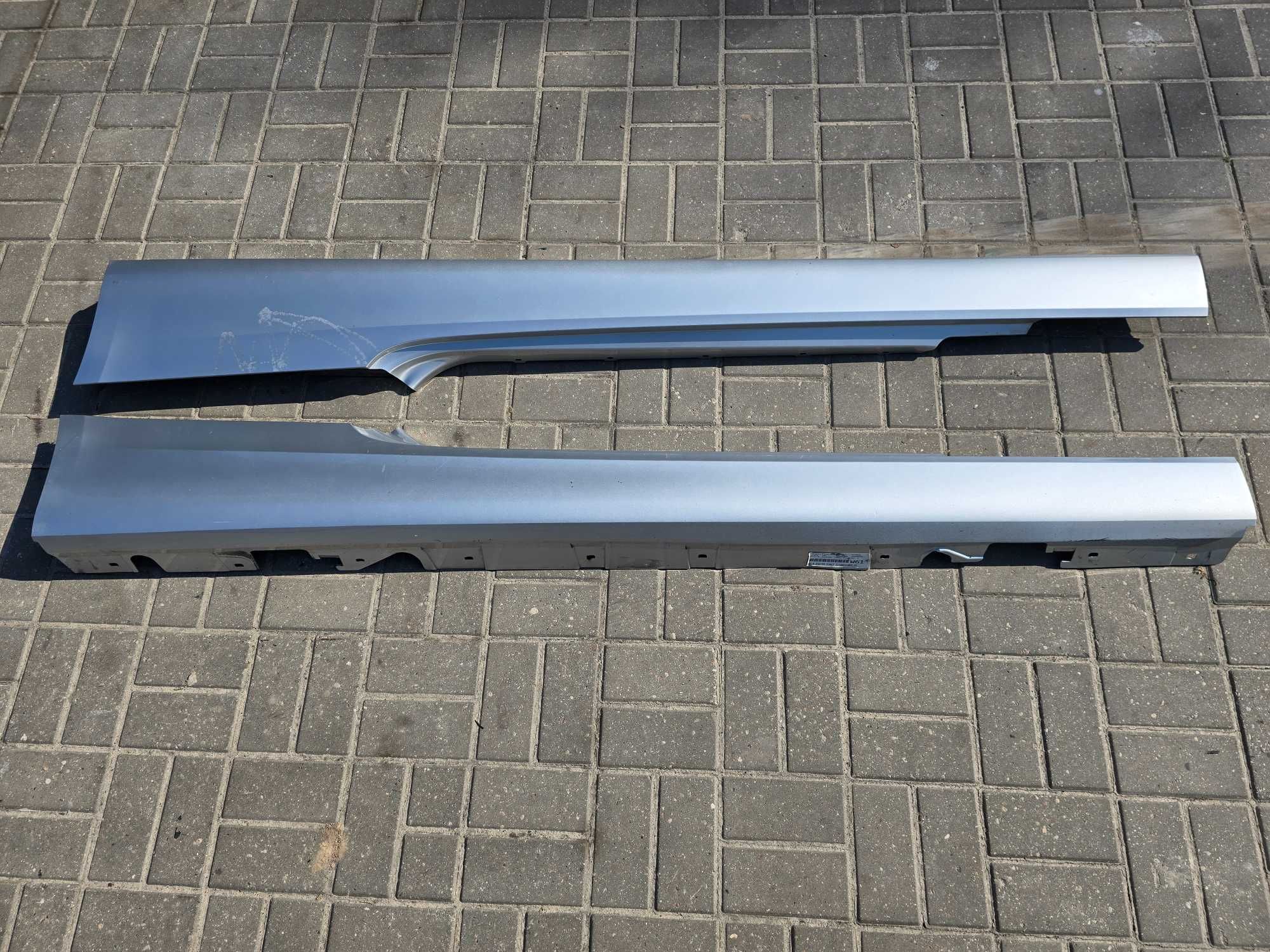 BMW 3 E92 E93 Listwa Nakładka Progowa Prawa Lewa 354/7 TITANSILBER
