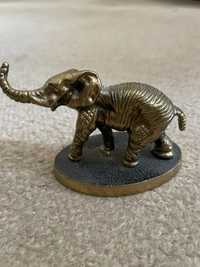 Figurka słonia z mosiądzu