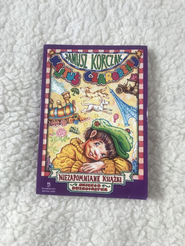 Kajtuś Czarodziej - J. Korczak, pięknie ilustrowana książka dla dzieci
