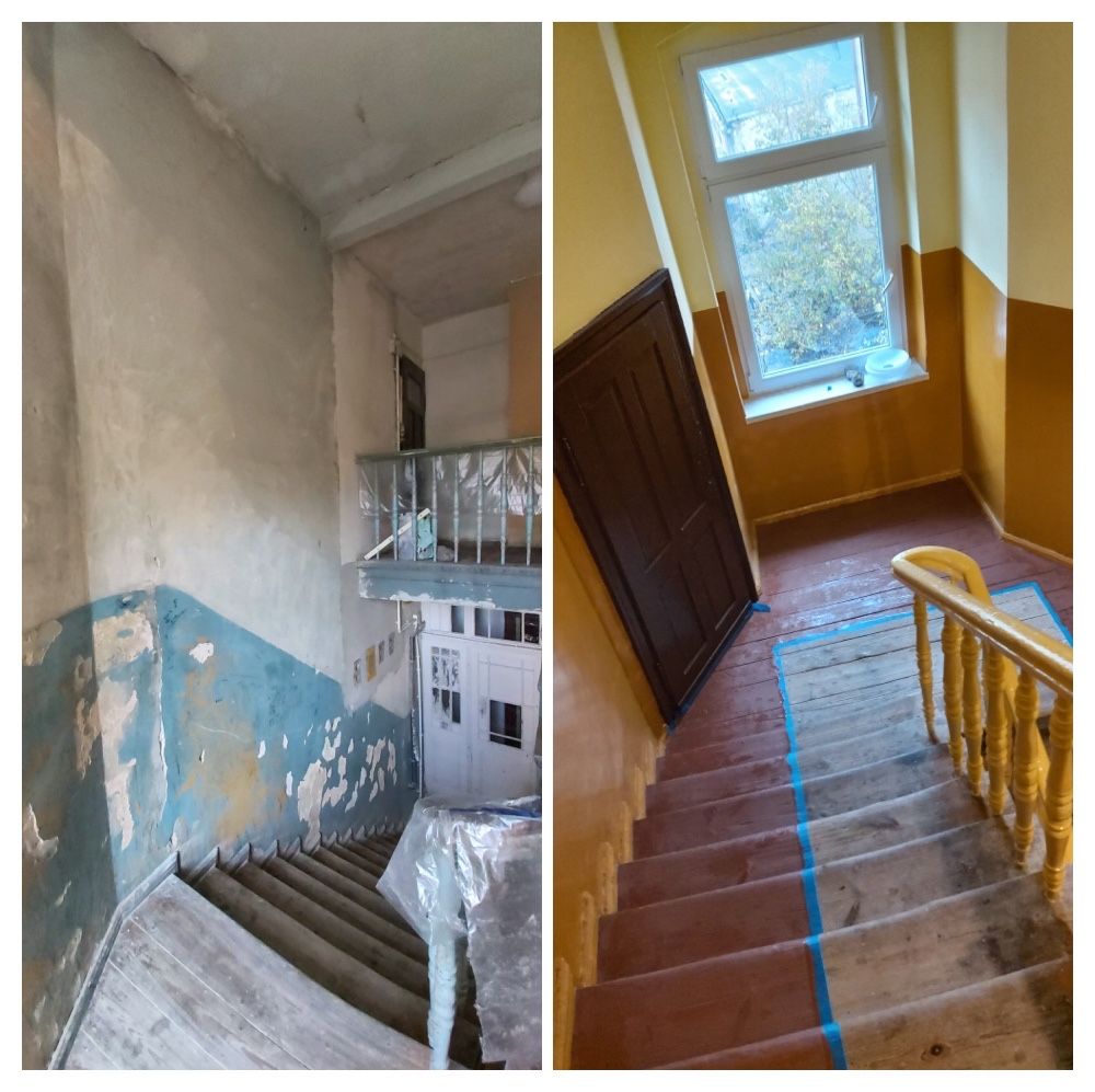 Usługi remontowe- malowanie - remonty mieszkań i klatek schodowych
