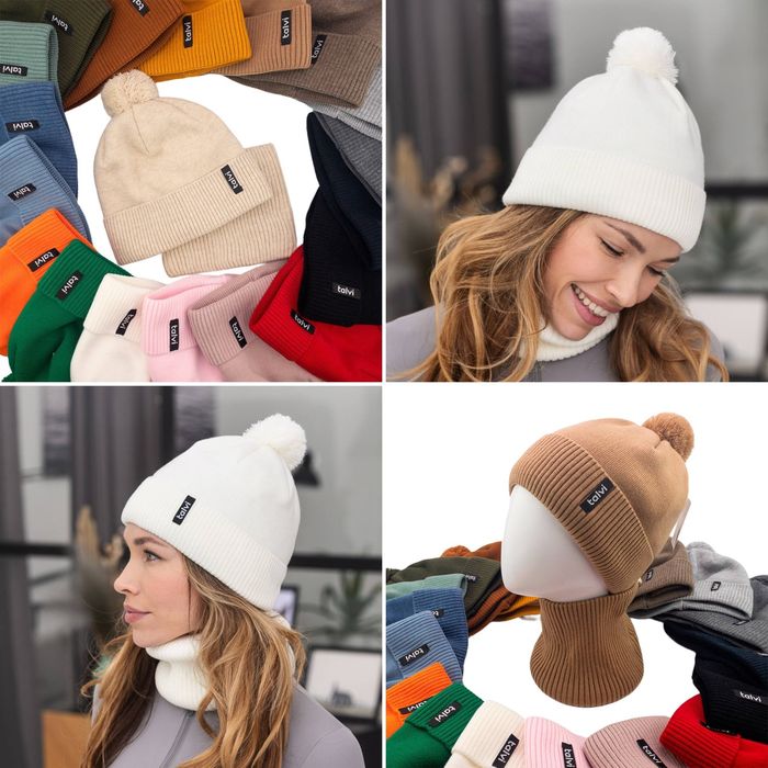 Зимовий набір для дівчинки та хлопчика/демісезон/50-53/54-56/шапка