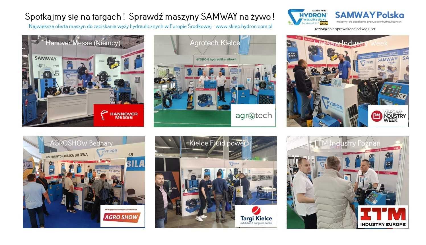 Przecinarka do węży hydraulicznych SAMWAY C401 2" + transport + gwar.