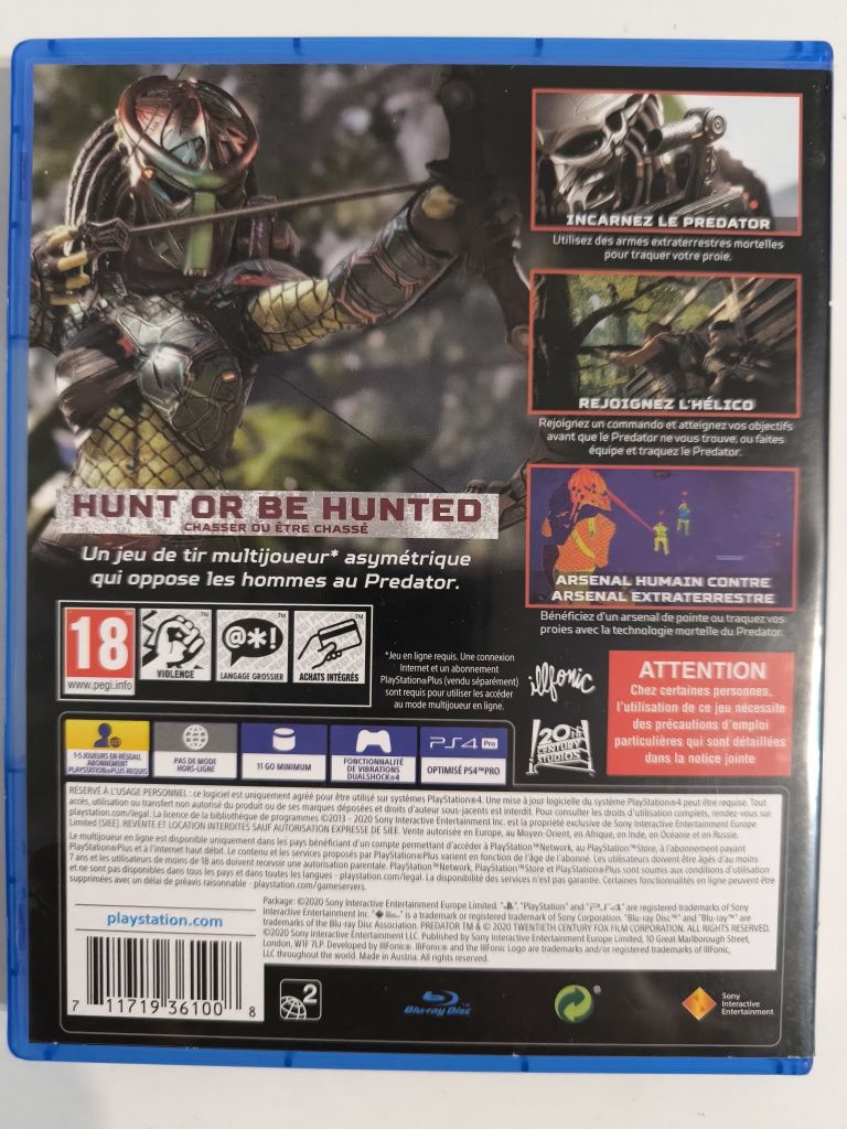 Ps4 Predator Hunting Grounds możliwa zamiana