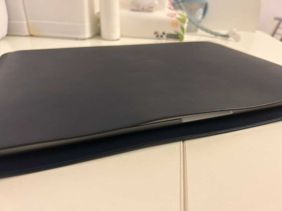 Чохол синій шкіра натуральна Apple MacBook Pro / Air