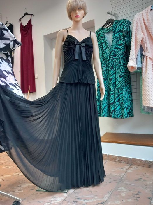 Jedwabny komplet wizytowy (spódnica +bluzka)