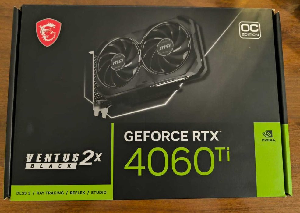 Placa gráfica MSI RTX 4060 Ti 8GB