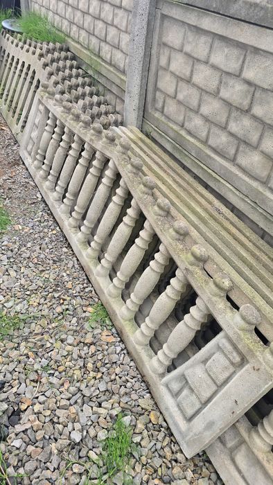Panele ogrodzeniowe z demontażu / Ogrodzenia betonowe