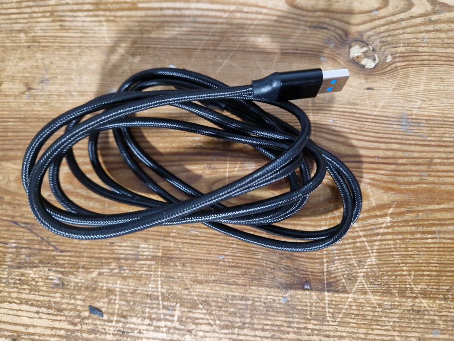 Kabel Silver Monkey USB - USB typ C 2 m czarny (3722)