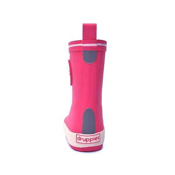 Kalosze DZIECIĘCE gumiaki LEKKIE dla dzieci gumowce FASHION 22 pink