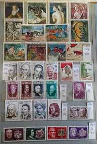 Поштові марки France і Monaco чисті і гашені