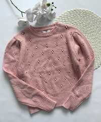 Sweter ażurowy korale 146 Primark