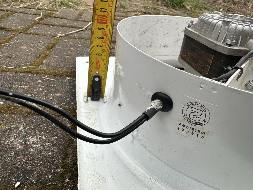 Wenylator wyciagowy 25cm