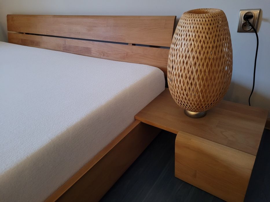 Łóżko Beds seti niskie z szafkami