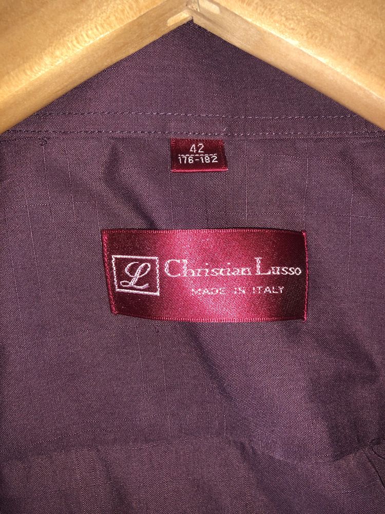 Мужская фирменная рубашка Christian Lusso