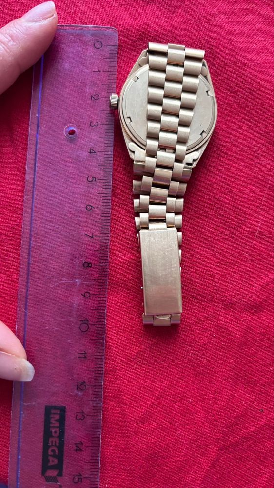 Męski złoty zegarek GENEVE pr. 585 14k