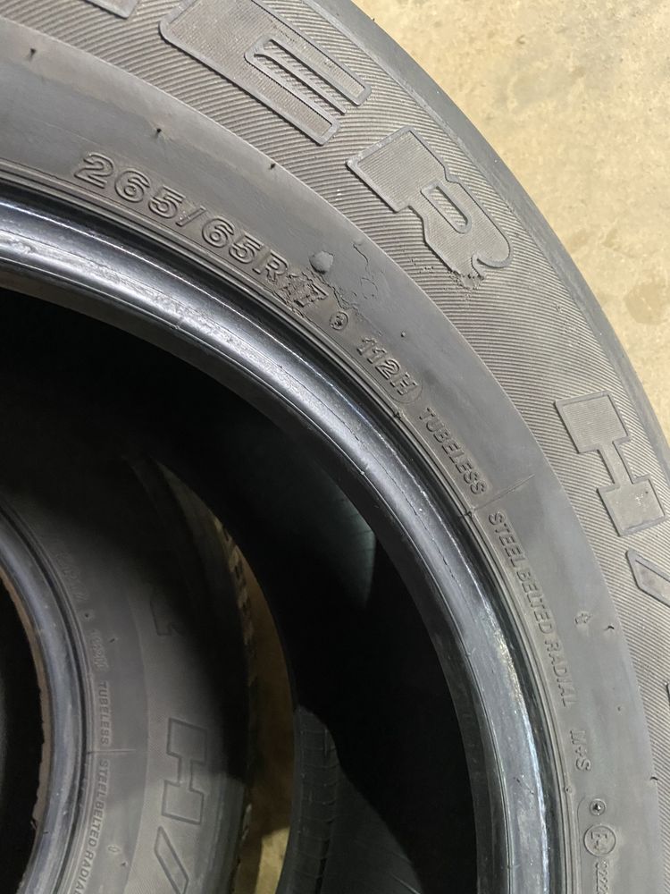 Автошины 265/65R17