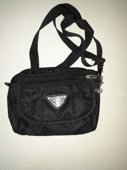 Барсетка сумка  мужская черная