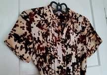 Sukienka Nanette Lepore r. S / 36, żorżeta, zwiewna, retro, cudna