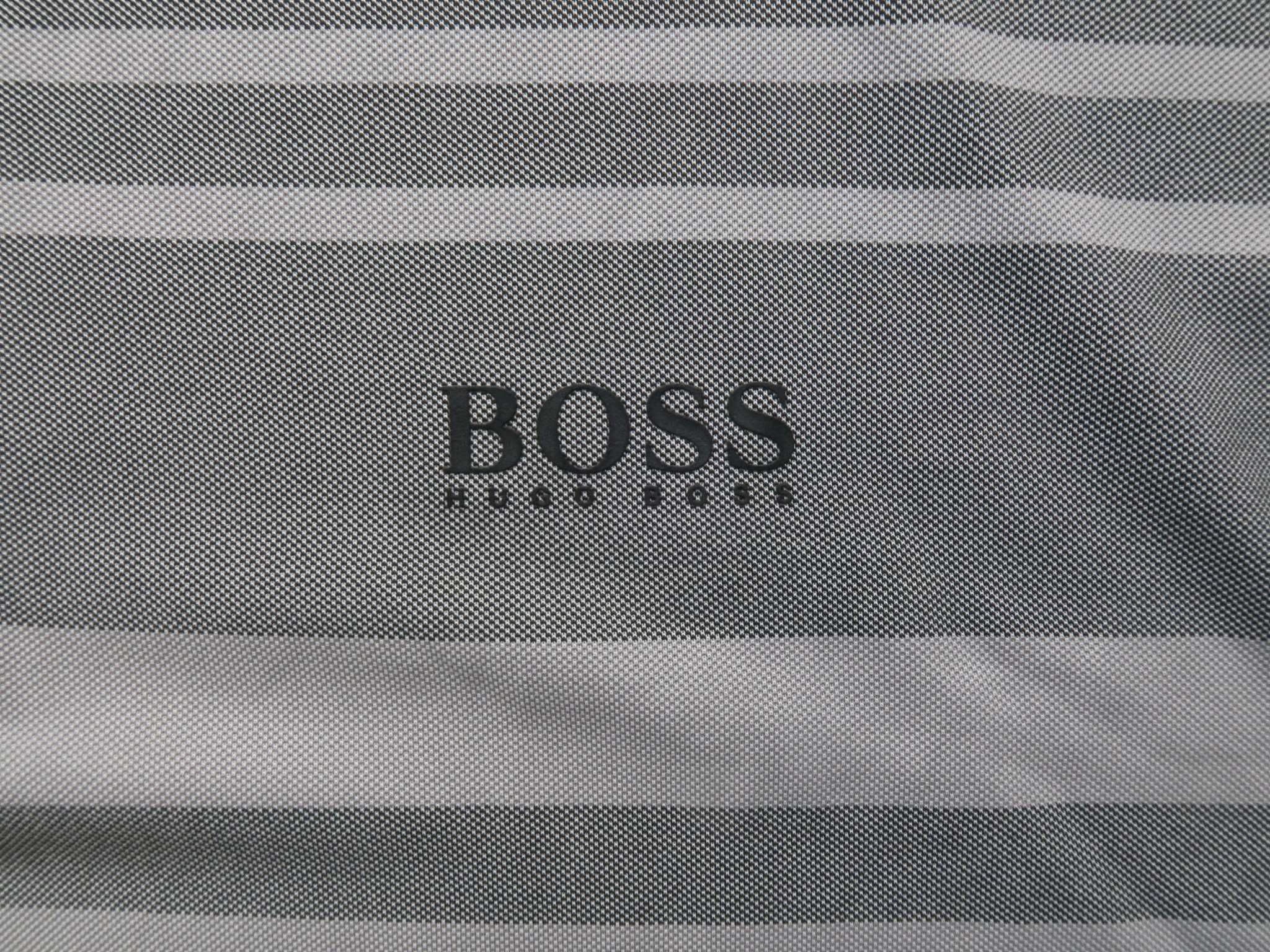 Hugo Boss koszulka polo w paski polówka XXL