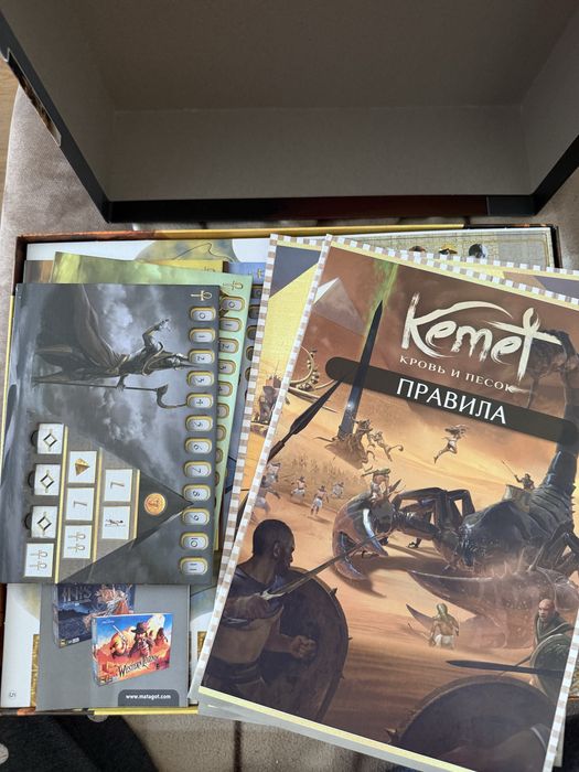 Kemet настільна гра . Кемет, кров і пісок