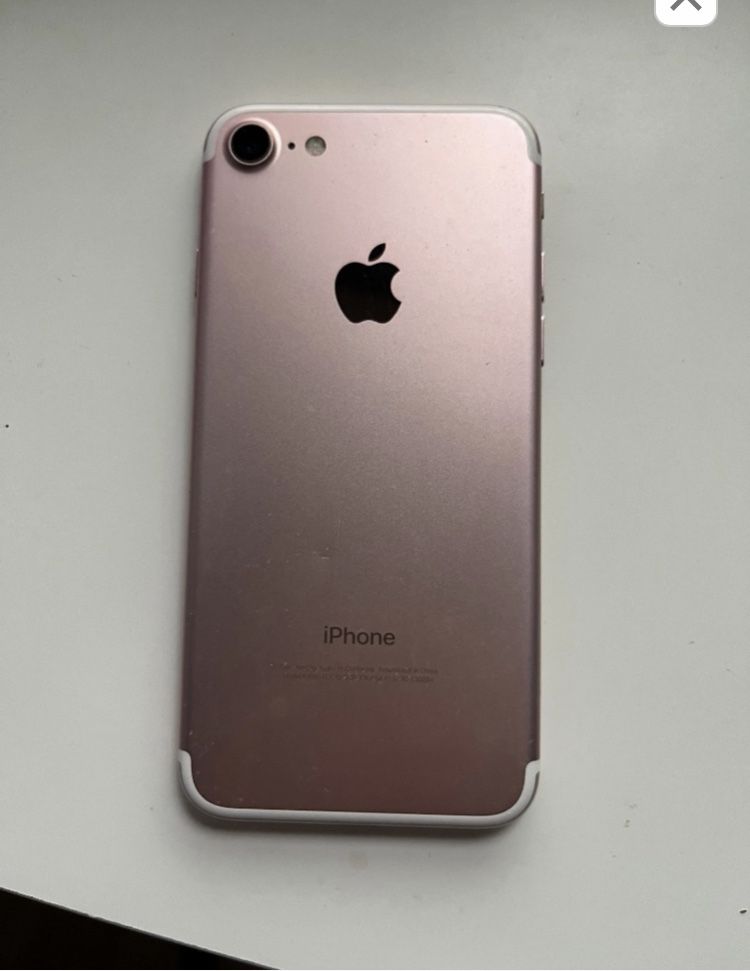 Iphone 7 rose sprawny