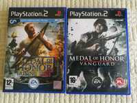 GRY PS2 RETRO - MEDAL OF HONOR - 2 Części - Playstation 2 Zestaw Gier