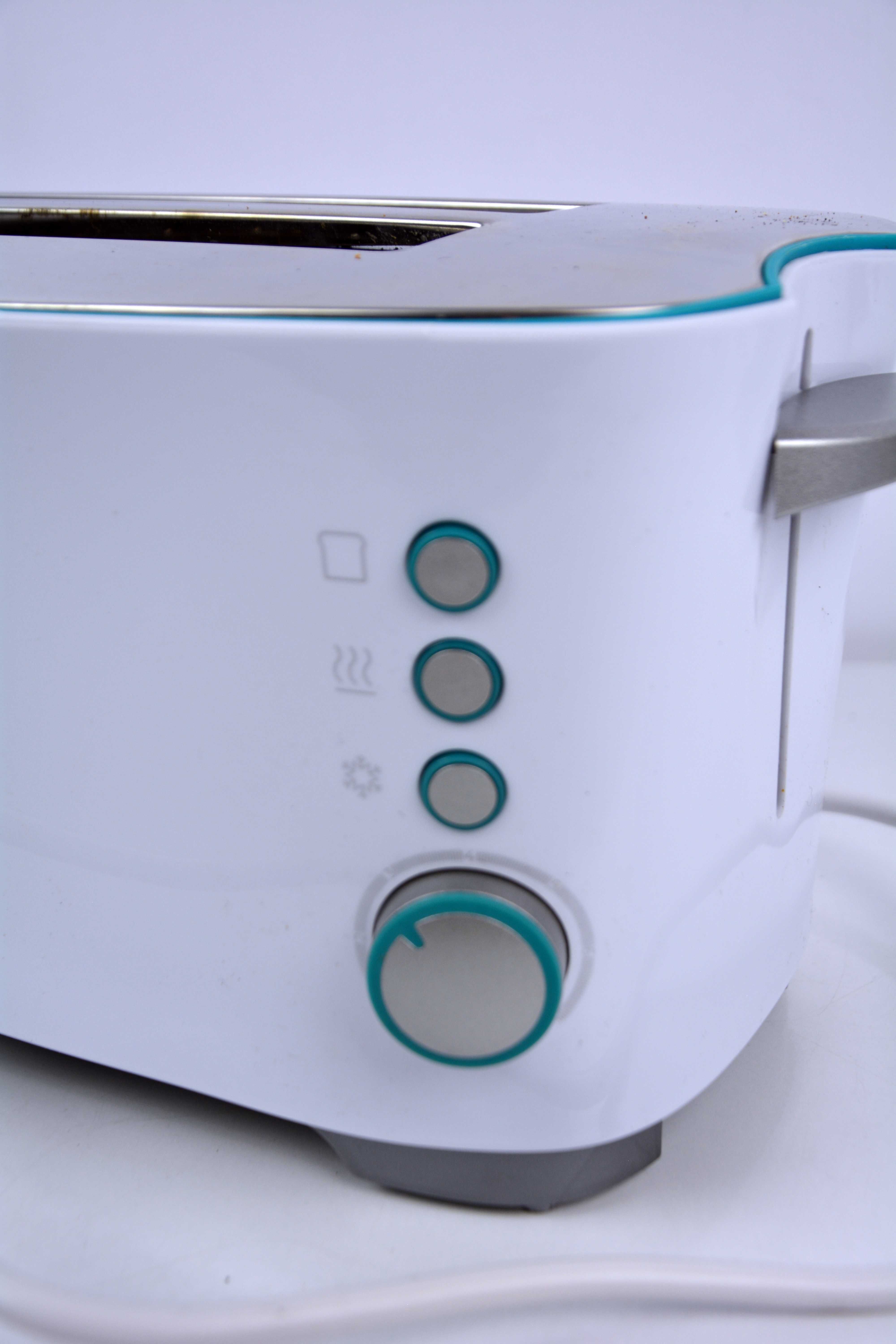 Toster Cecotec extra double w biały 1350 W