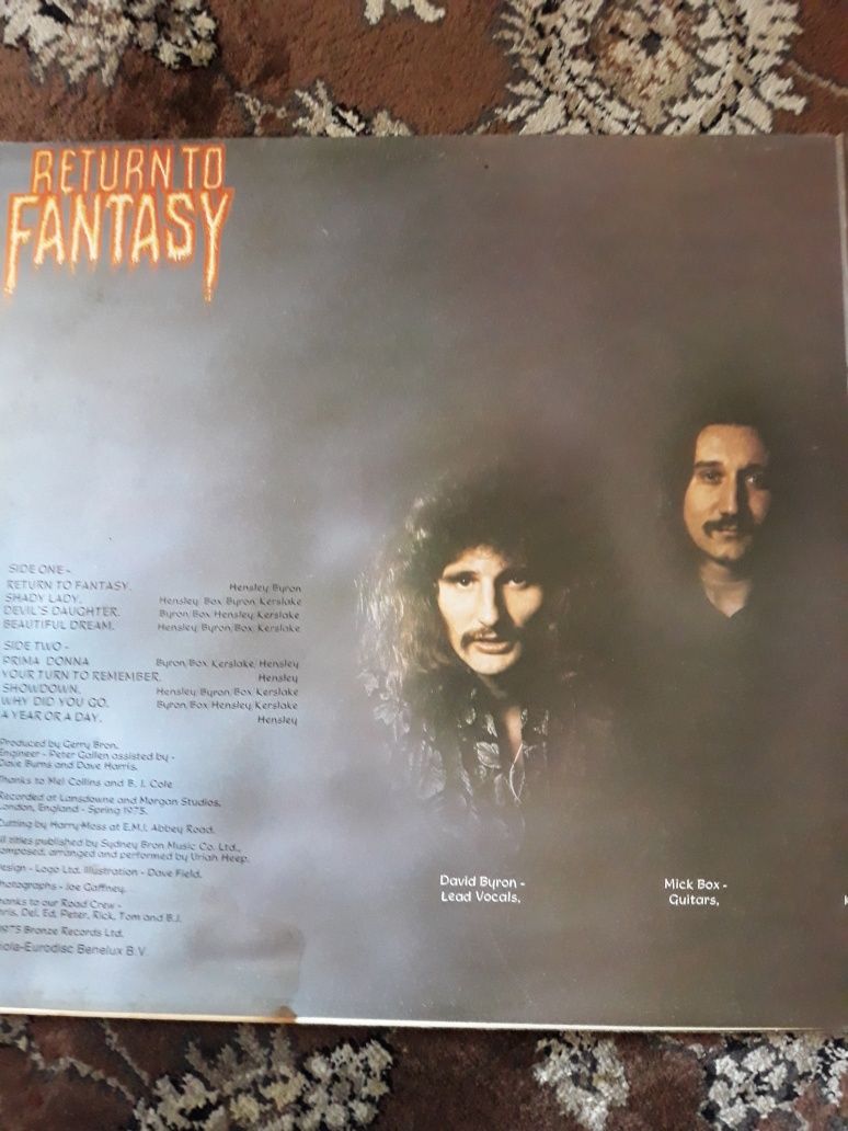 Klasyka URIAH HEEP- Return to Fantasy. 1975.