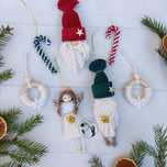 Ozdoby choinkowe, Boks swiateczny boho Hand Made