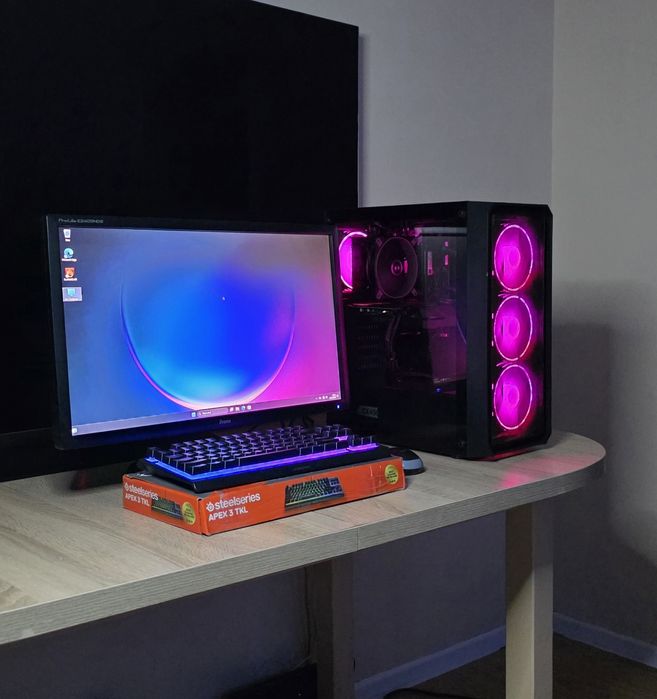 Caly zestaw,GTX1660,DDR4 16,Nowy SSD 512