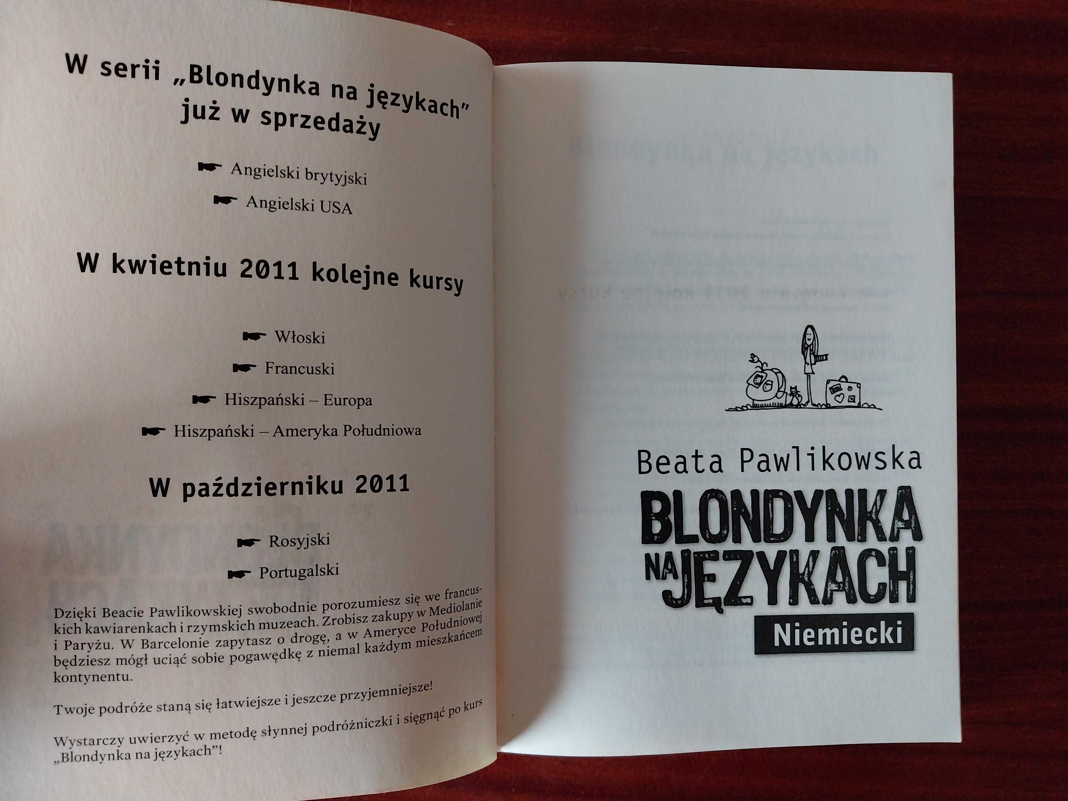 Beata Pawlikowska - Blondynka na językach. Niemiecki (książka + CD)