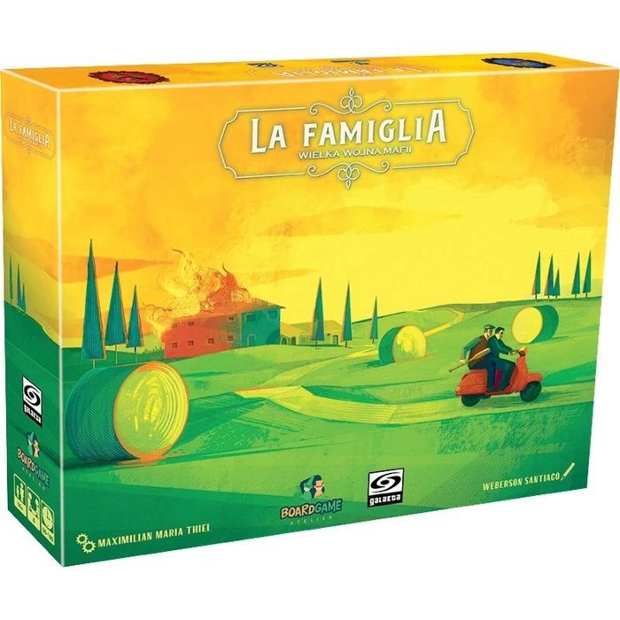 La Familgia: Wielka wojna mafii GALAKTA GALAKTA pudełko,
