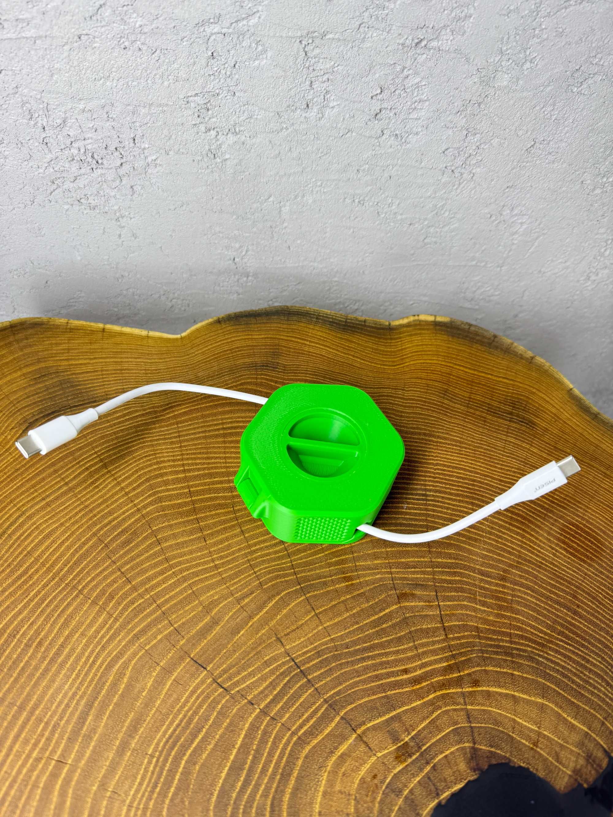 Organizer, zwijak do kabli USB-przewodów, rozmiar XL, druk 3D