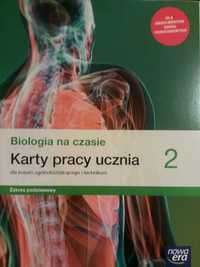 Biologia 2 LO Biologia na czasie. Karty pracy ucznia ZP Nowa Era