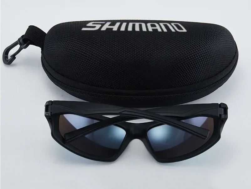 Okulary rowerowe Shimano, przeciwsłoneczne - czarne