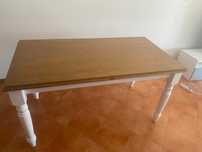 Mesa de refeições rectangular -  6 pessoas