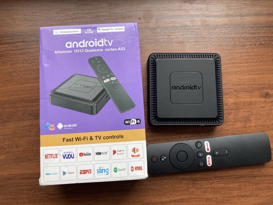 Смар приставка android Tv 8/128