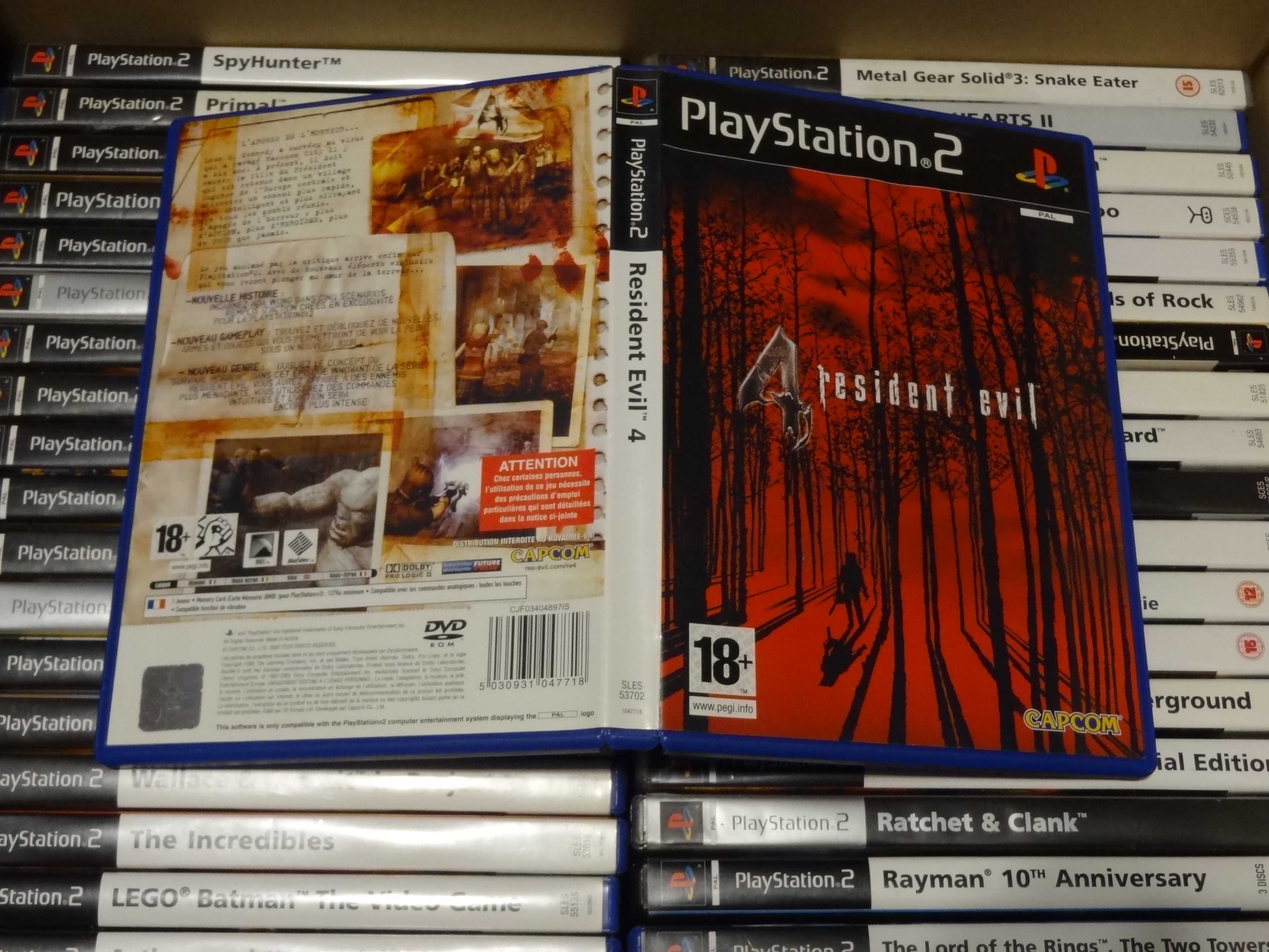 + Resident Evil 4 + gra na PS2 Top 10 gier na Playstation!