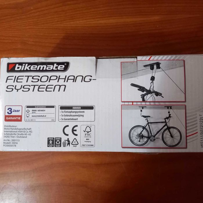 Suporte de bicicleta para teto NOVO