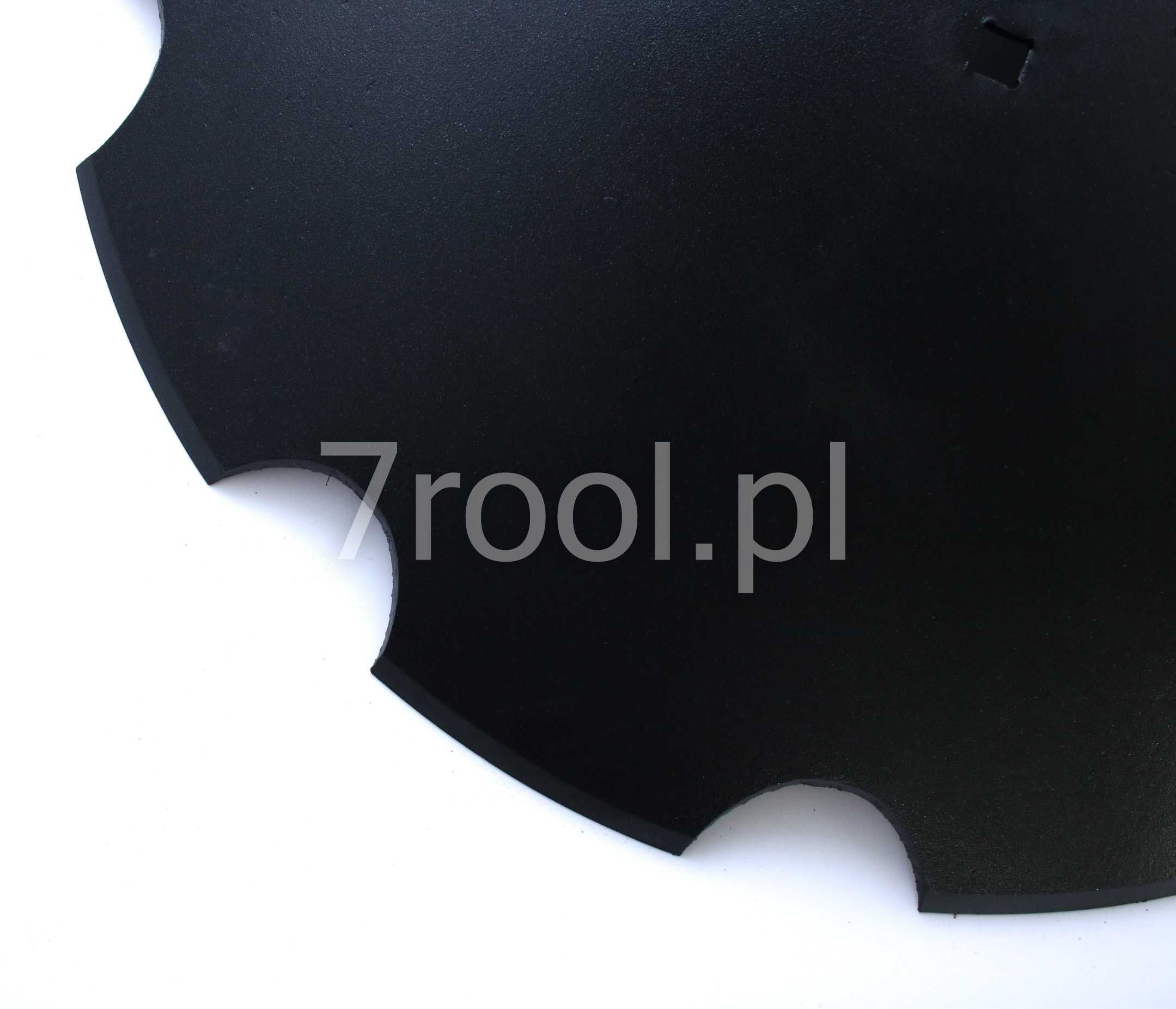 Talerz uzębiony 610 mm pod piastę 6 otworową, gr.5,0