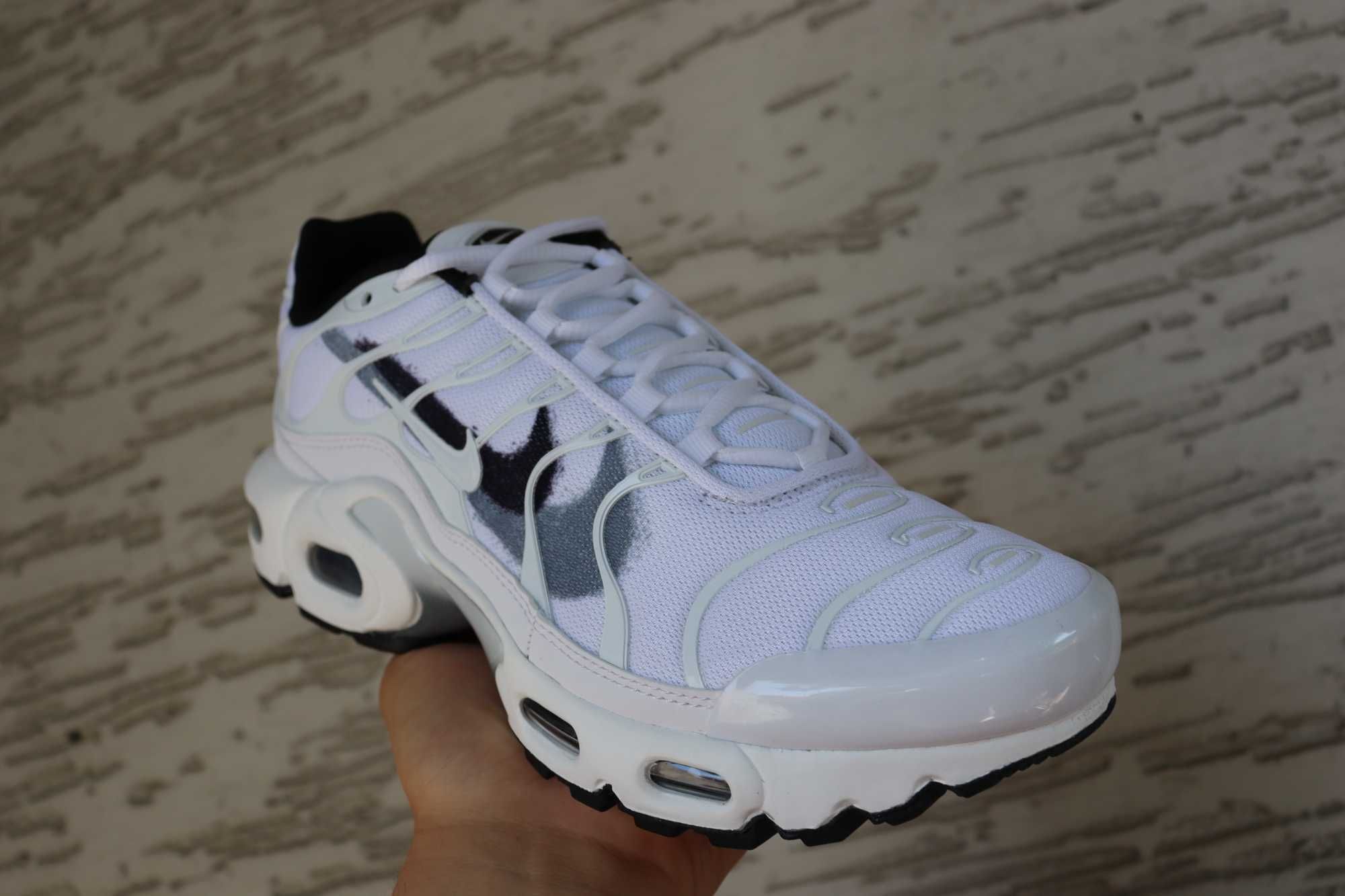 Nike Air max Plus White double swoosh 38.5 *NOWE*