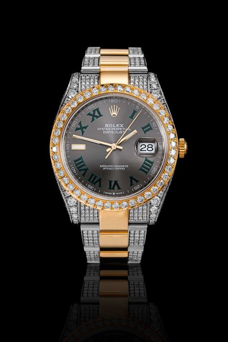 ICED Rolex Datejust 41 Wimbledon