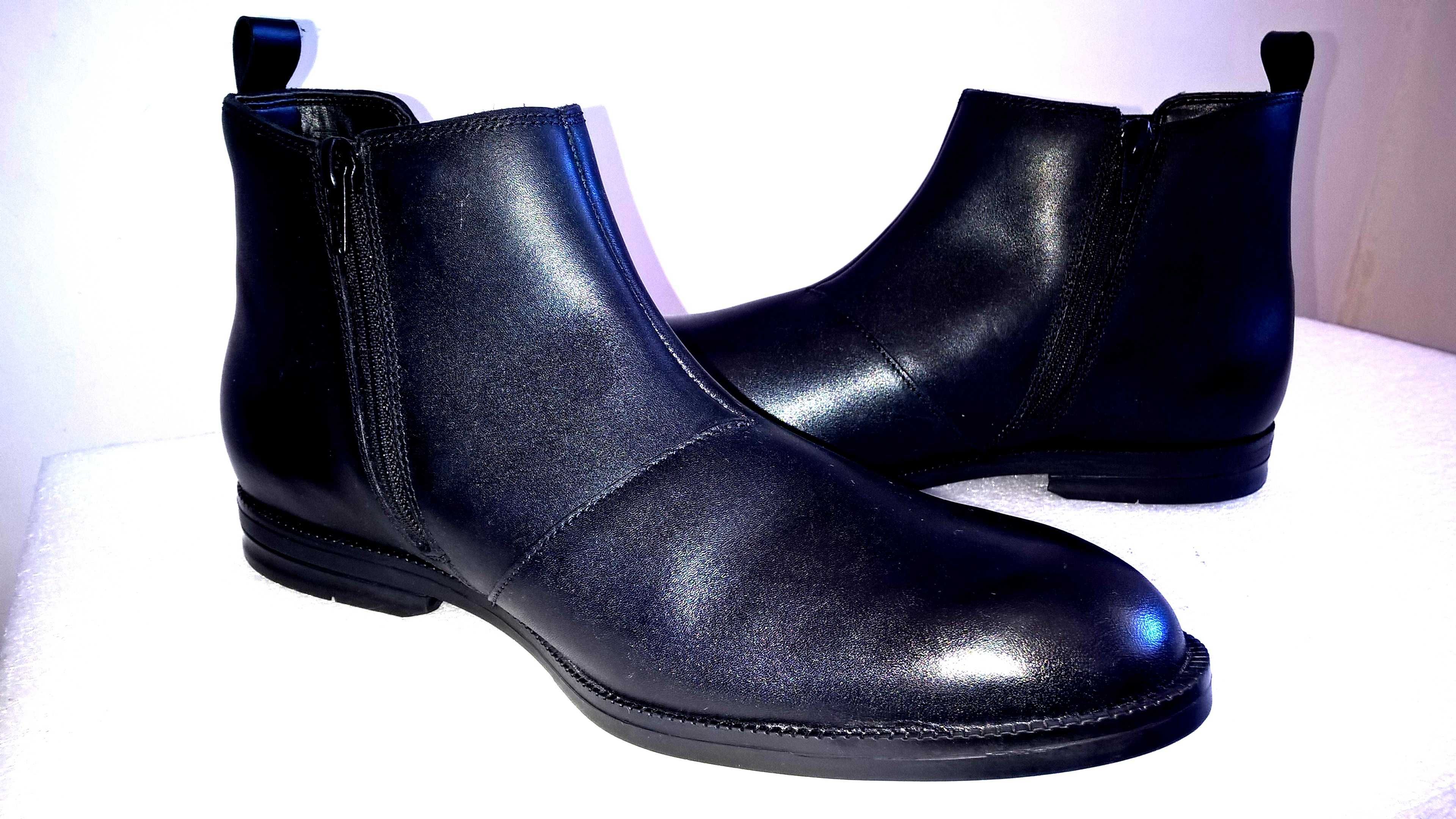 CLARKS model Rufus Trail sztyblety na zamek nowe okazja 149 zł