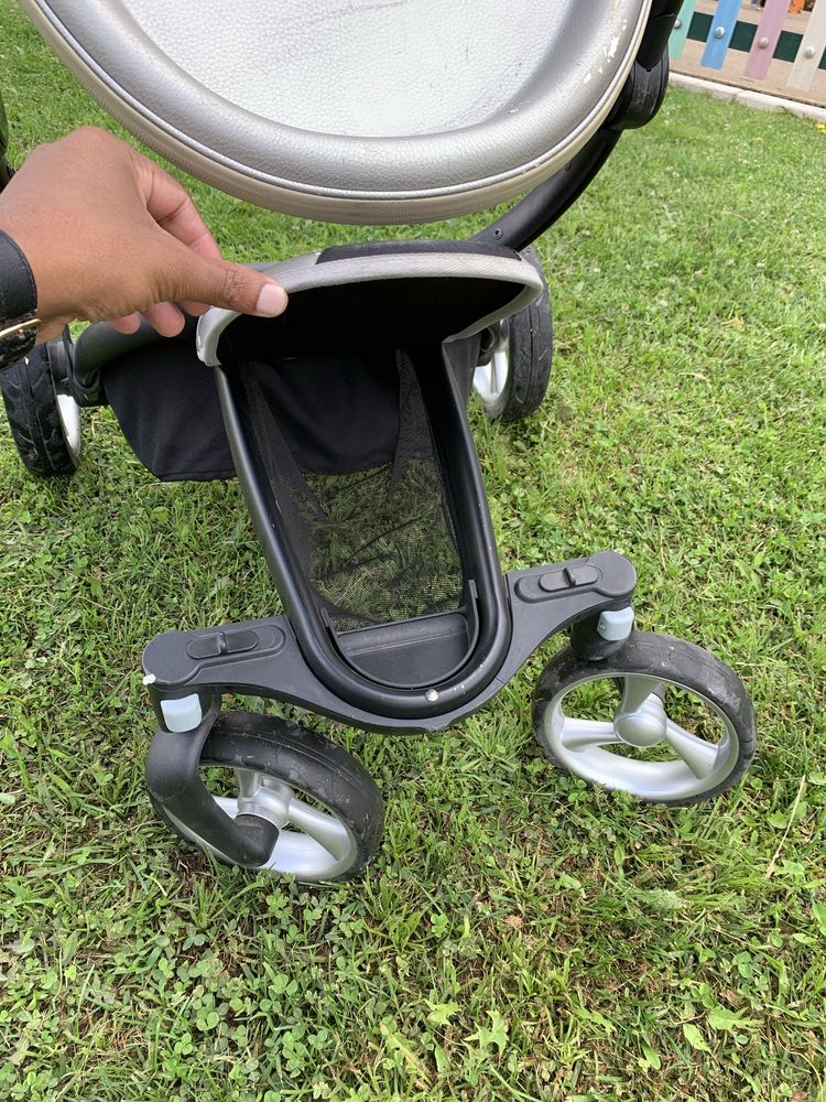 Carrinho de Bebé Mima Xari Prata