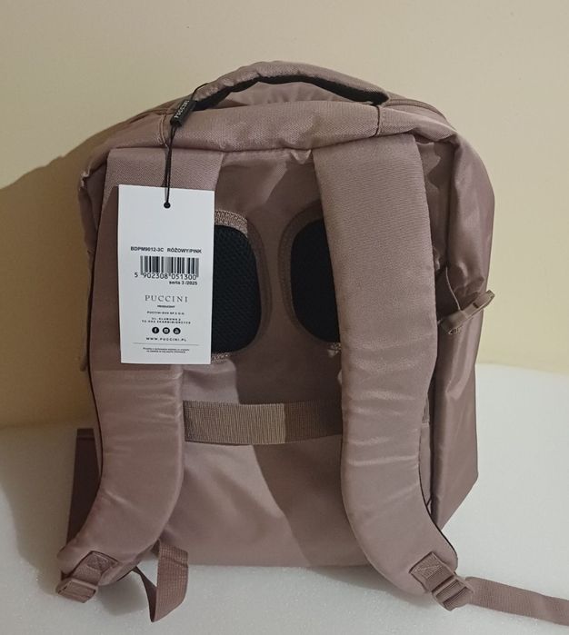 Plecak podróżny, na laptopa, torba, bagaż podręczy do samolotu Puccini